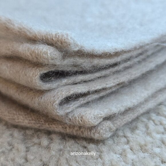 NWOT J. Crew Cashmere Wrap Heather Stone - Picture 12 of 15